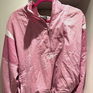 RETRO NIKE JACKET/PINK/SIZE LARGE